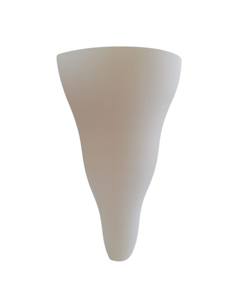 Leucos vivia/p/b e27 satin white glass max 1x150w